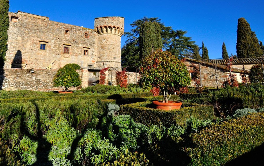 Meleto Castle, Italy